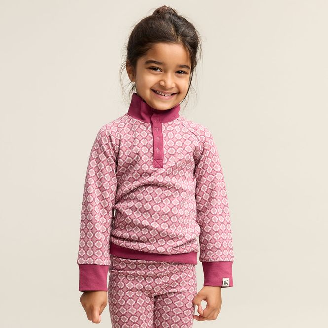 Hovedbilde Gullkorn Axi Jacquard genser i ull/bomull, ...