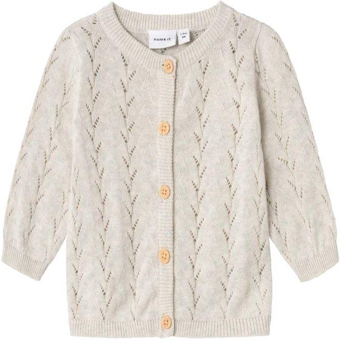 Hovedbilde Name It Banni cardigan til barn og baby, peyote ...