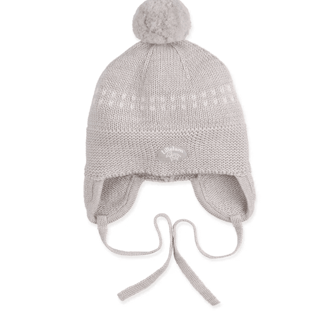 Hovedbilde Lillelam Classic Lue i merinoull, Lys beige
