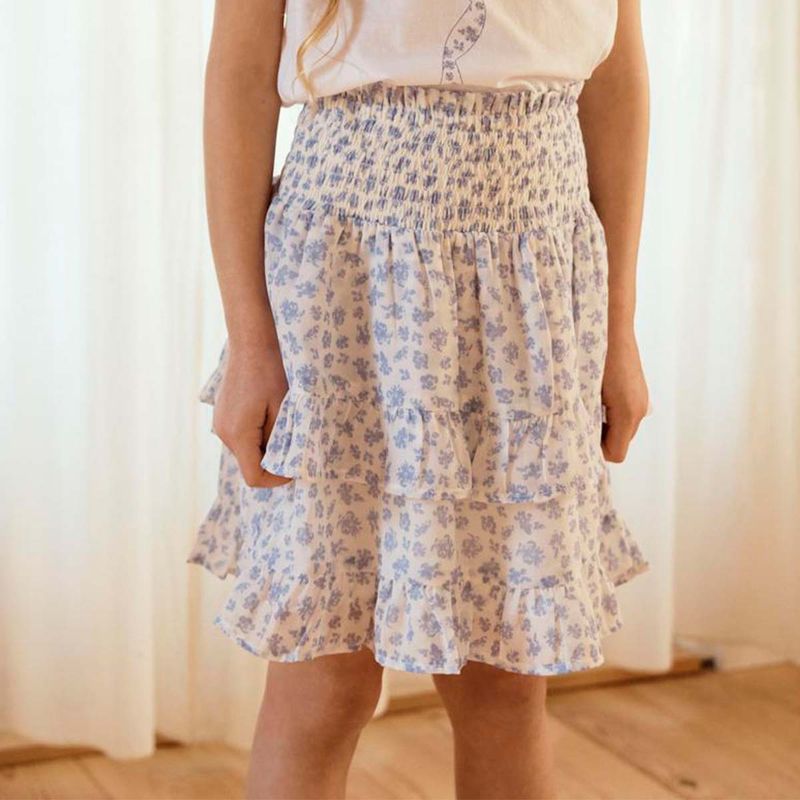 Name It Nkfharway skjørt til barn, Bright White