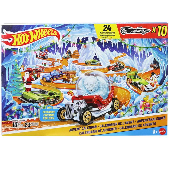 Hovedbilde Hot Wheels adventskalender 2026