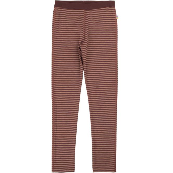 Hovedbilde Joha Mini Stripe leggings i ull til barn, Rose