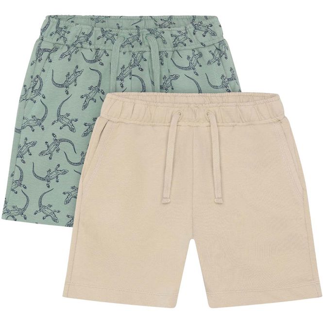 Hovedbilde Minymo 2-pack shorts til barn, Lily Pad