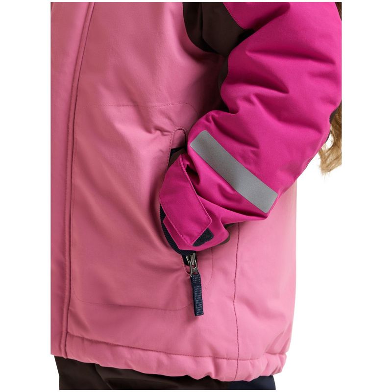 Didriksons Neptun Kids Jkt 5 vinterjakke, Heather Pink