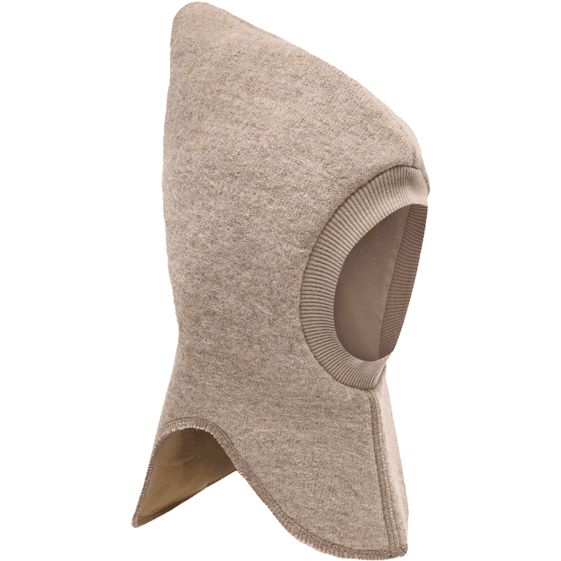 Hust and Claire HCFeo balaclava i ullfleece, Biscuit