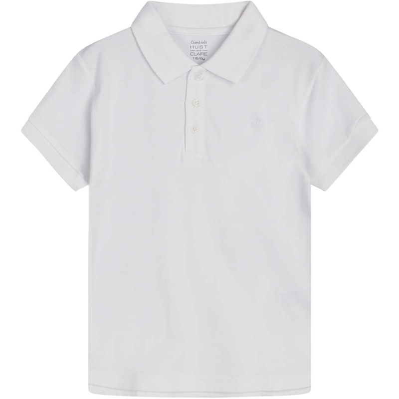 Hust and Claire Hcasker poloskjorte til barn, White