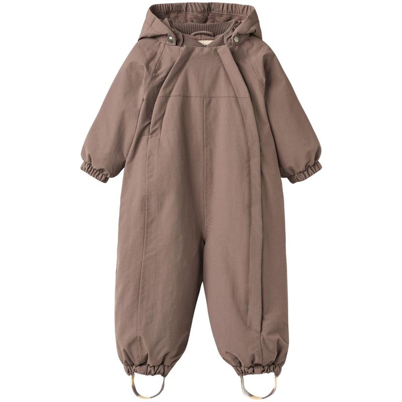 Wheat Adi vinterdress til baby, Plum Truffle