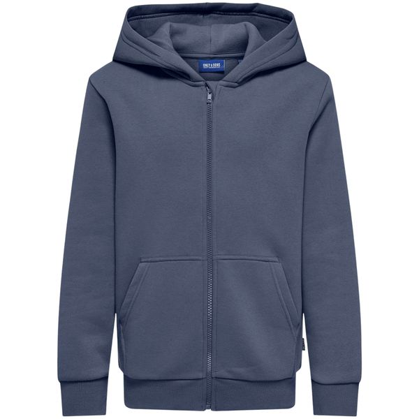 Hovedbilde Only & Sons Osjceres zip-genser, Vintage Indigo