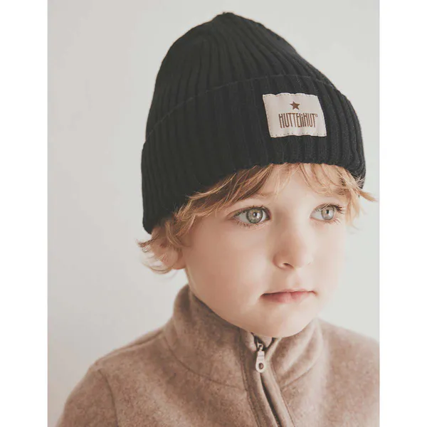 Hovedbilde HUTTEliHUT Rib vår-og høstlue, Navy Blazer