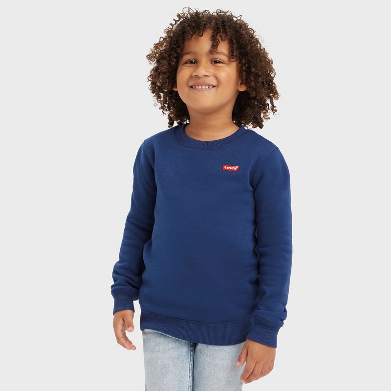 Levis Mini logo Crewneck genser til barn, Blue