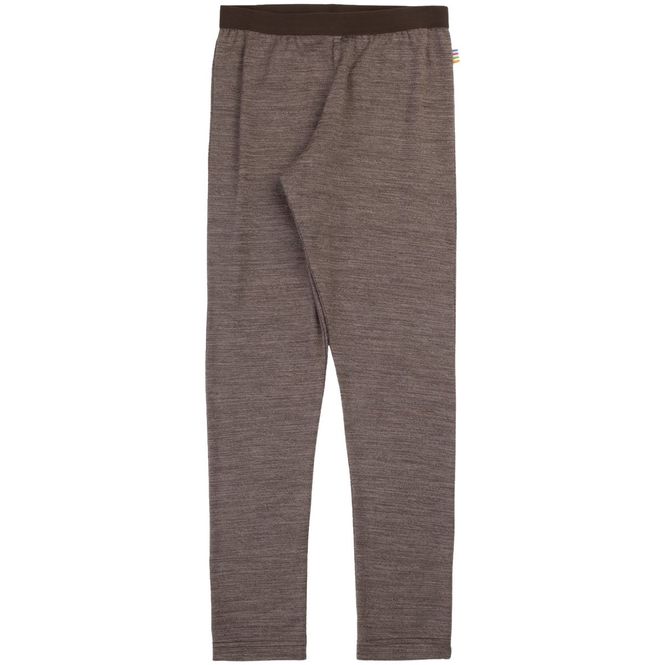Hovedbilde Joha leggings i ull til barn, Drk. brown