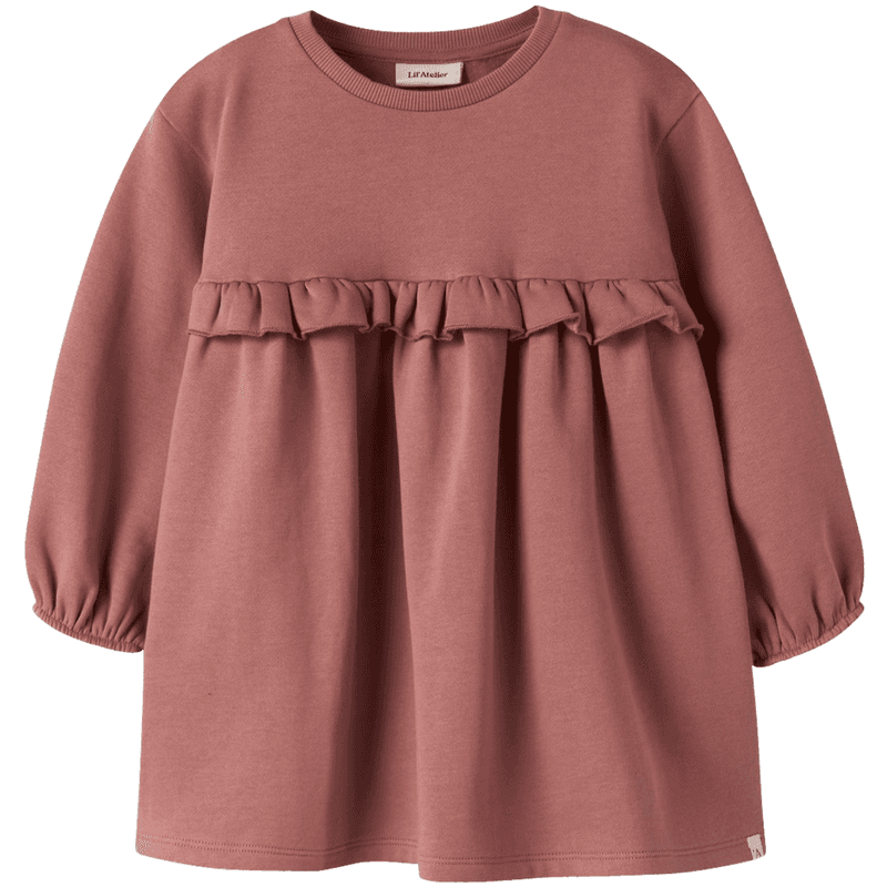 Lil' Atelier Nmfkilano kjole til småbarn, Withered Rose