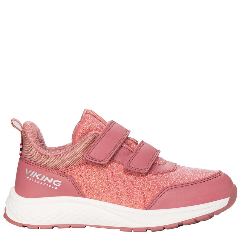 Viking Bouncy Glitter WP 2V overgangssko til barn, Pink