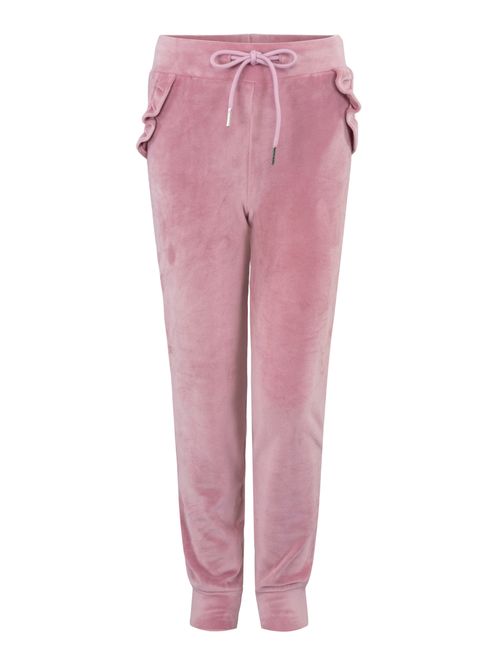 Hovedbilde Vilje & Ve Ines velour bukse til småbarn, Blush ...