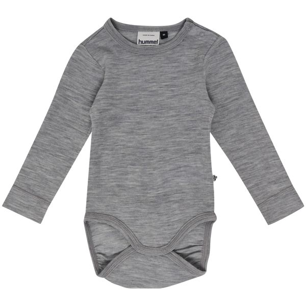 Hovedbilde Hummel Hmlmini body i ull, Grey Melange