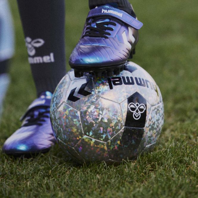 Hovedbilde Hummel Shimmer fotball, Black/White