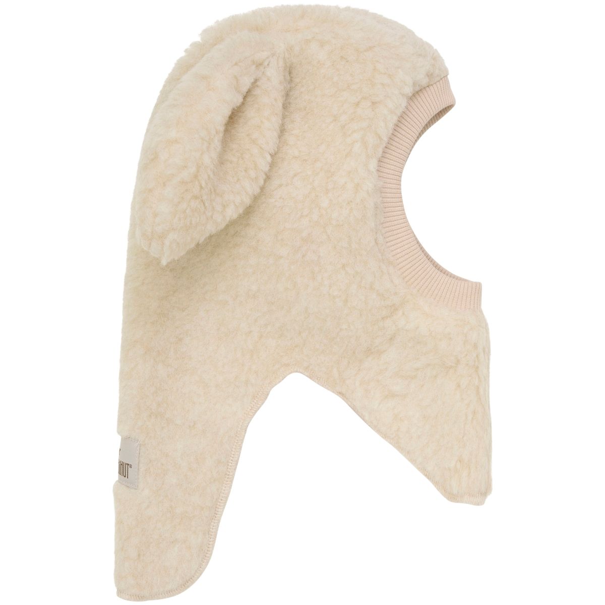 HUTTEliHUT Teddyull Balaclava Kanin, Cement
