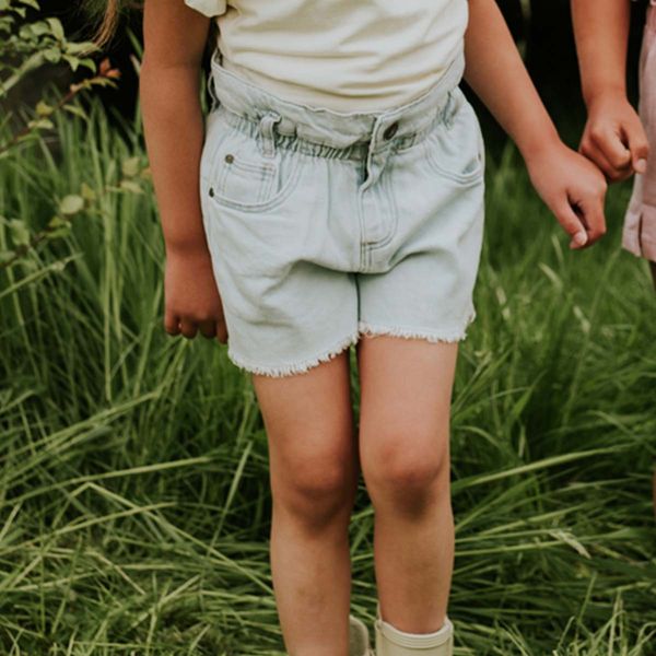 Hovedbilde Koko Noko denim shorts til barn, Blue Jeans