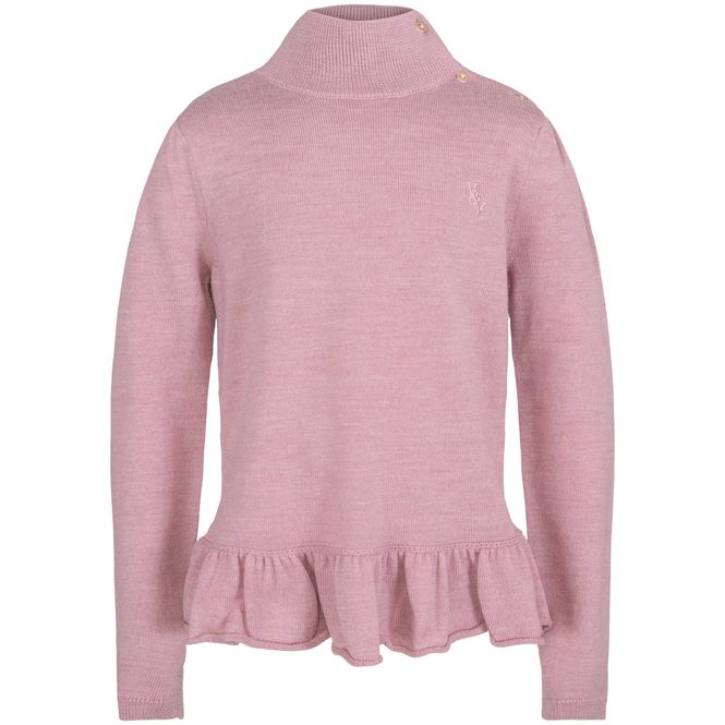 Hovedbilde Vilje & Ve Aspen genser i merinoull, Blush rose