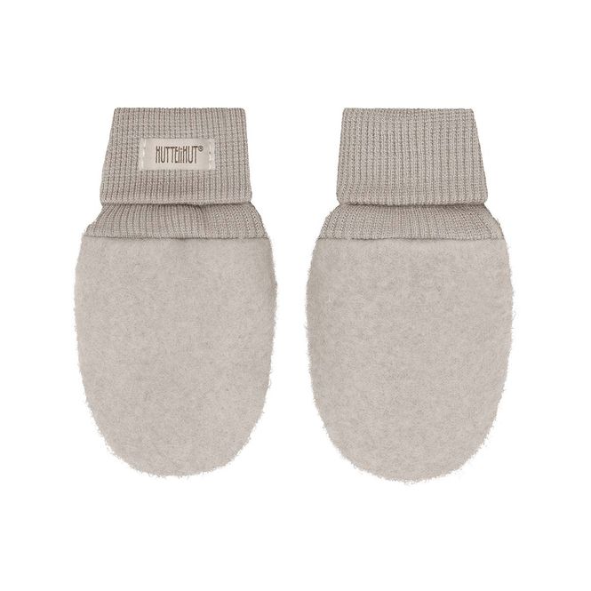 Hovedbilde HUTTEliHUT Ullfleece votter 2-lags, Camel Melange
