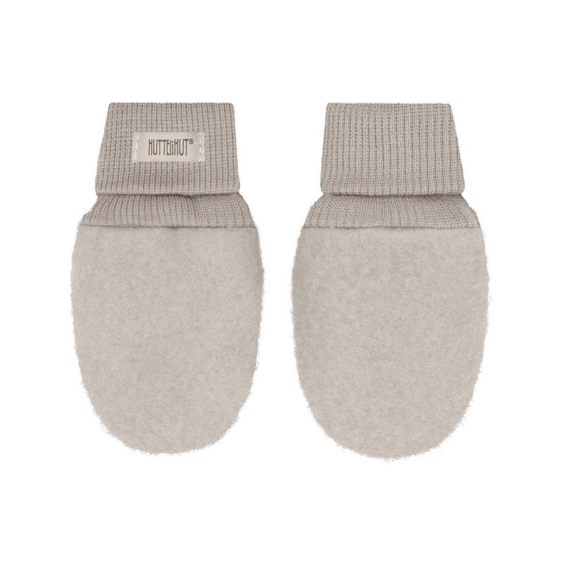 HUTTEliHUT Ullfleece votter 2-lags, Camel Melange