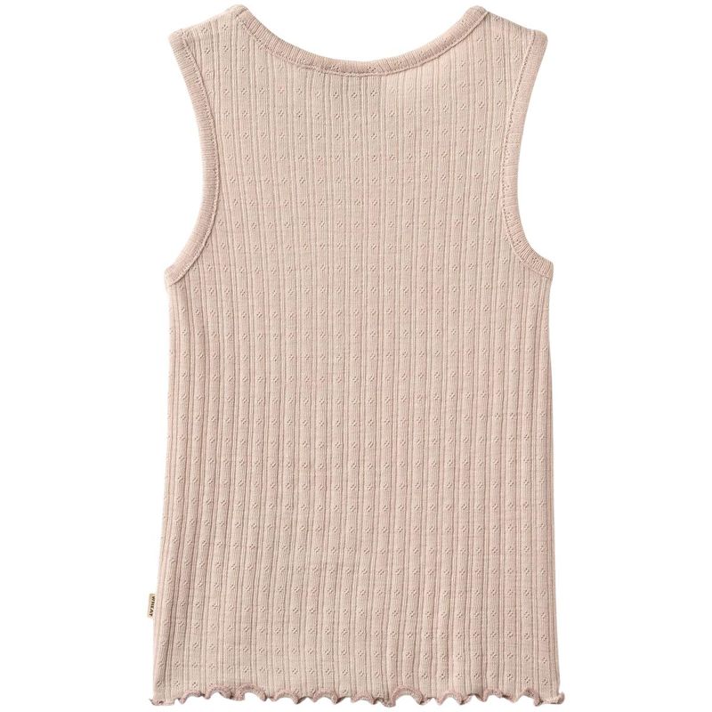 Wheat Cilia singlet i ull/silke til barn, Pale Lilac