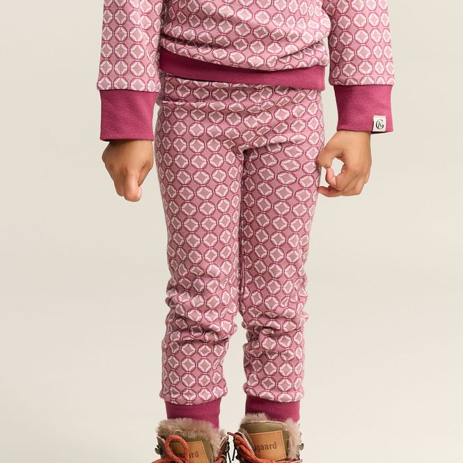 Hovedbilde Gullkorn Axi Jacquard bukse i ull/bomull, ...