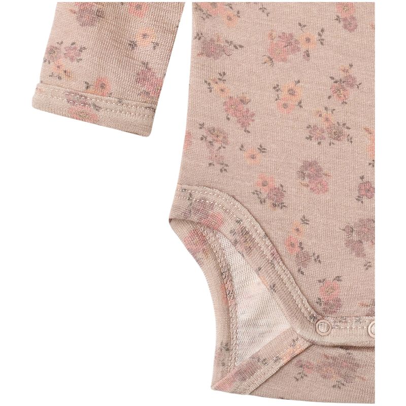 Wheat Lucca body i ull, Lilac Flowers