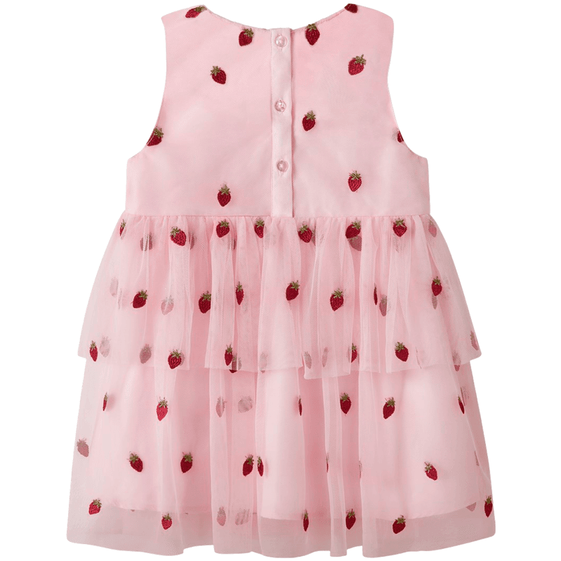 Name It Nmfjulianna tyllkjole til småbarn, Cradle Pink