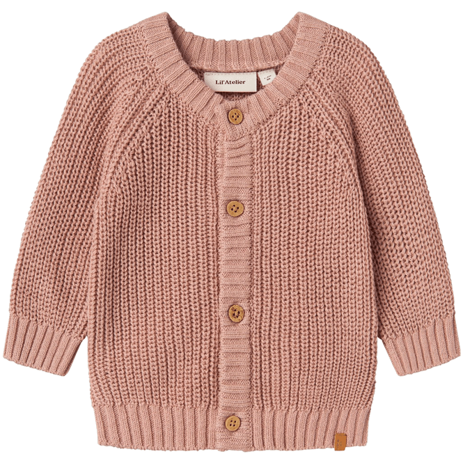 Hovedbilde Lil' Atelier Nbnemlen strikket cardigan til baby, ...