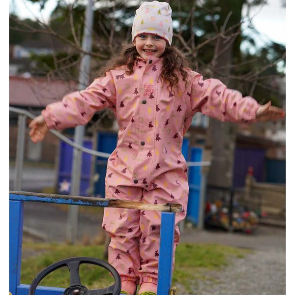 Hovedbilde Kattnakken Hagl Superkatten helårsregndress, Rosa ...