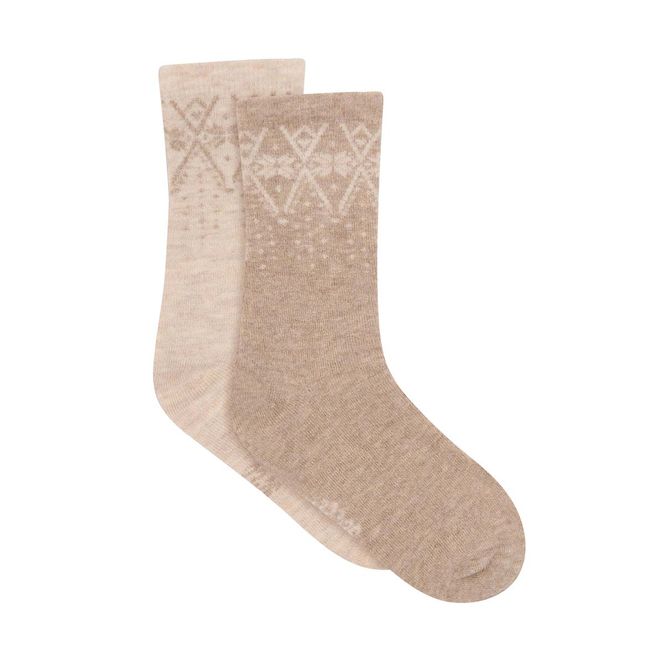 Hovedbilde Minymo 2-pack sokker i viskose/ull, Sheer Bliss