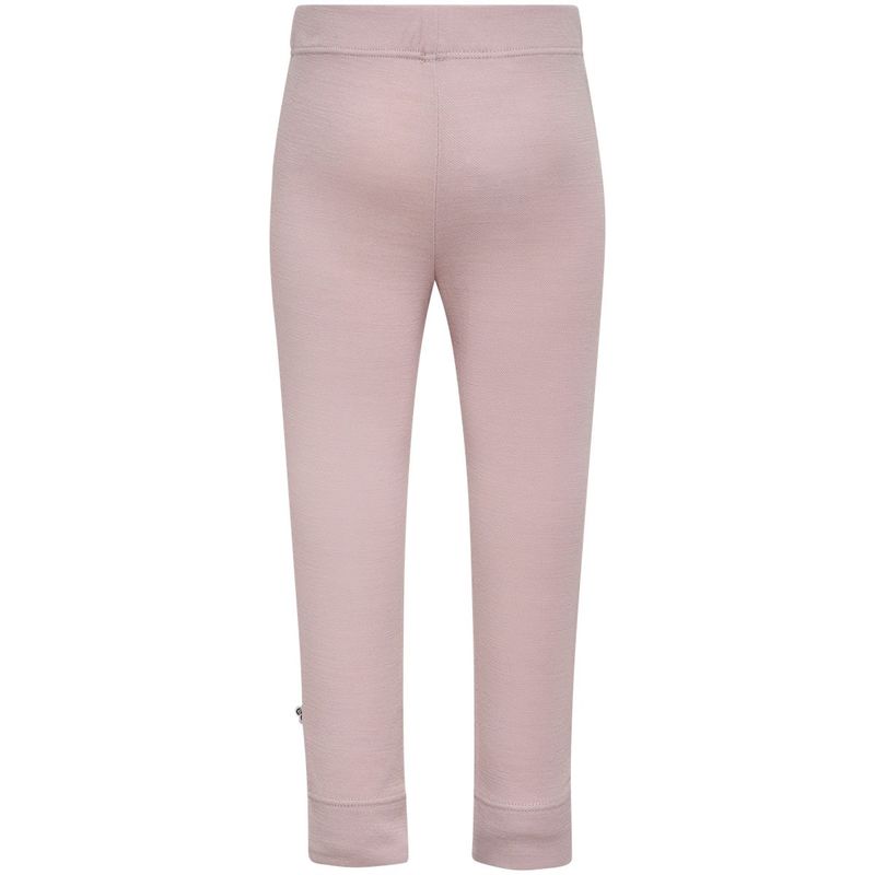 Hummel Hmlmini leggings i ull/viskose til baby, Cloud Gray