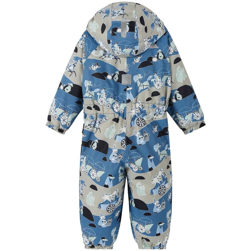 Reima Puhuri Moomin vinterdress til baby, Blue Ocean