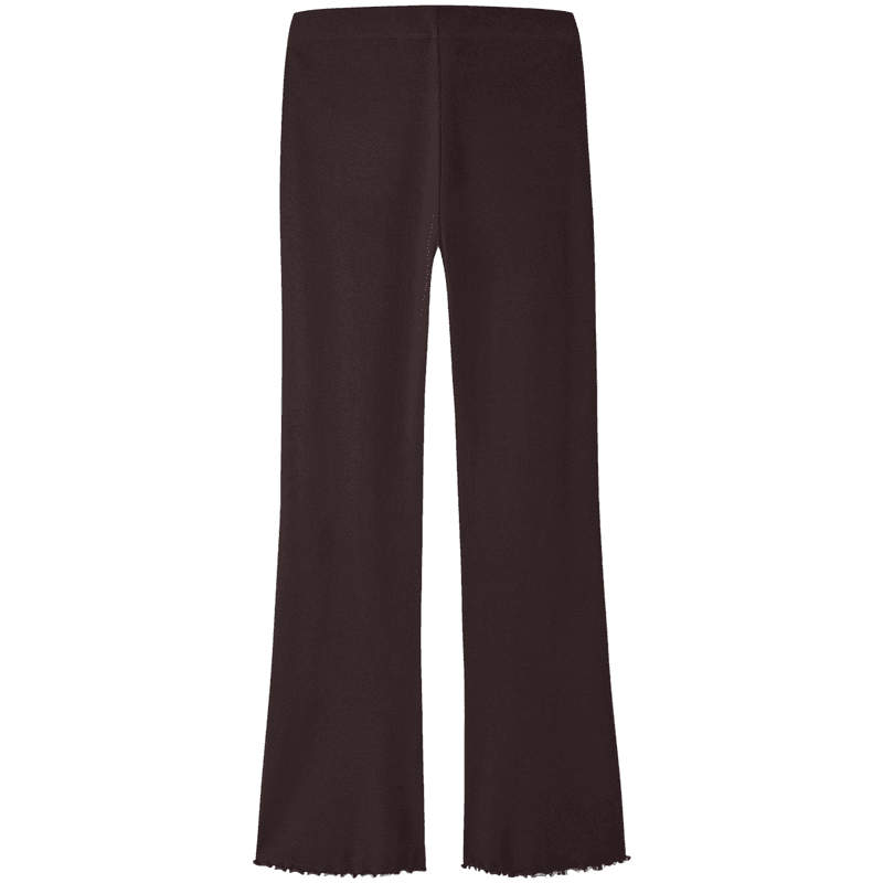 Name It Nkfvemia bootcut bukse til barn, Chocolate Plum
