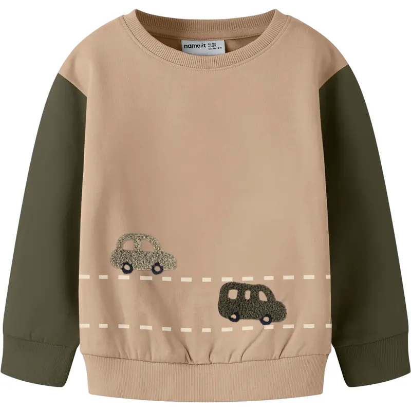Name It Nmmomand sweatshirt til småbarn, Sesame