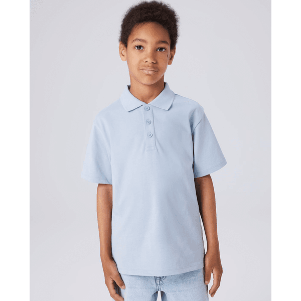 Hovedbilde Name It Nkmkally kortermet poloskjorte, Blue Fog