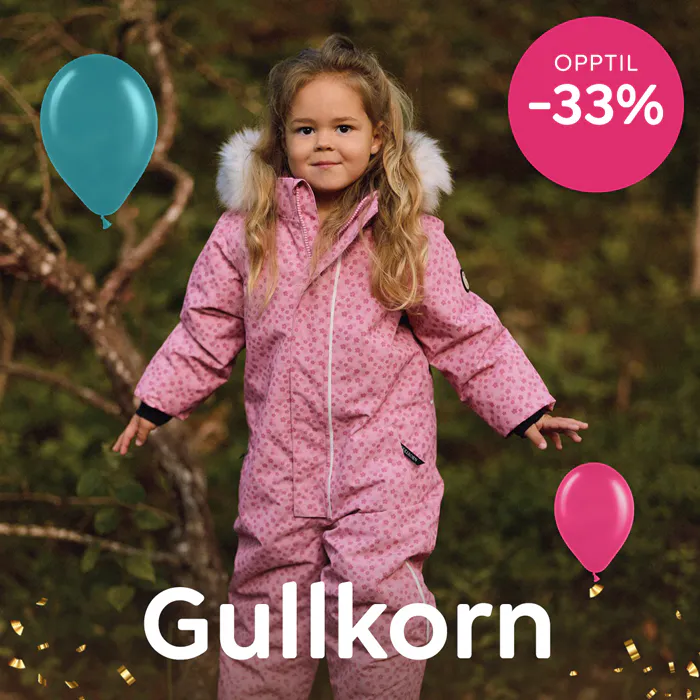 Bursdagssalg: Nyheter fra Gullkorn til barn og baby opptil 33% rabatt