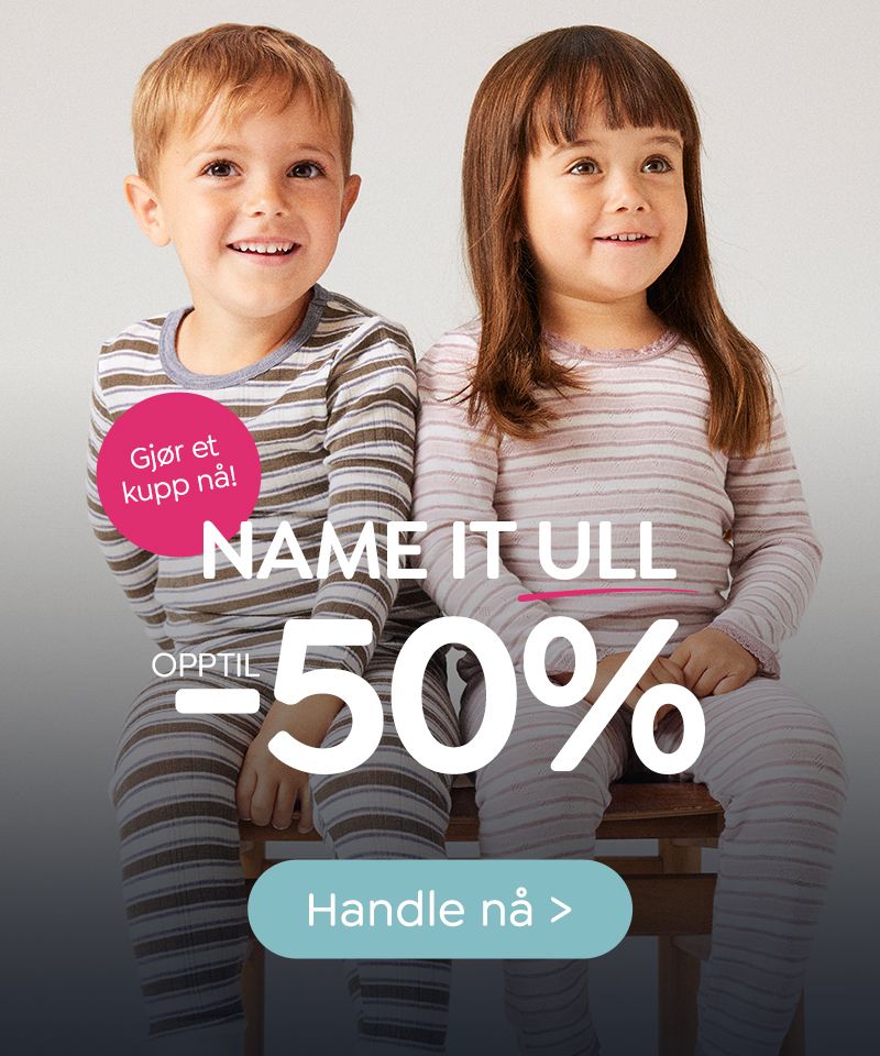 Tilbud på Name it ull til baby og barn – nå opptil -50% rabatt på en mengde ull