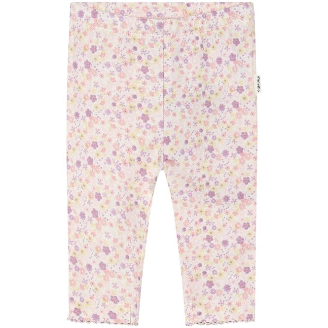 Hovedbilde Minymo leggings til baby, Vanilla Ice