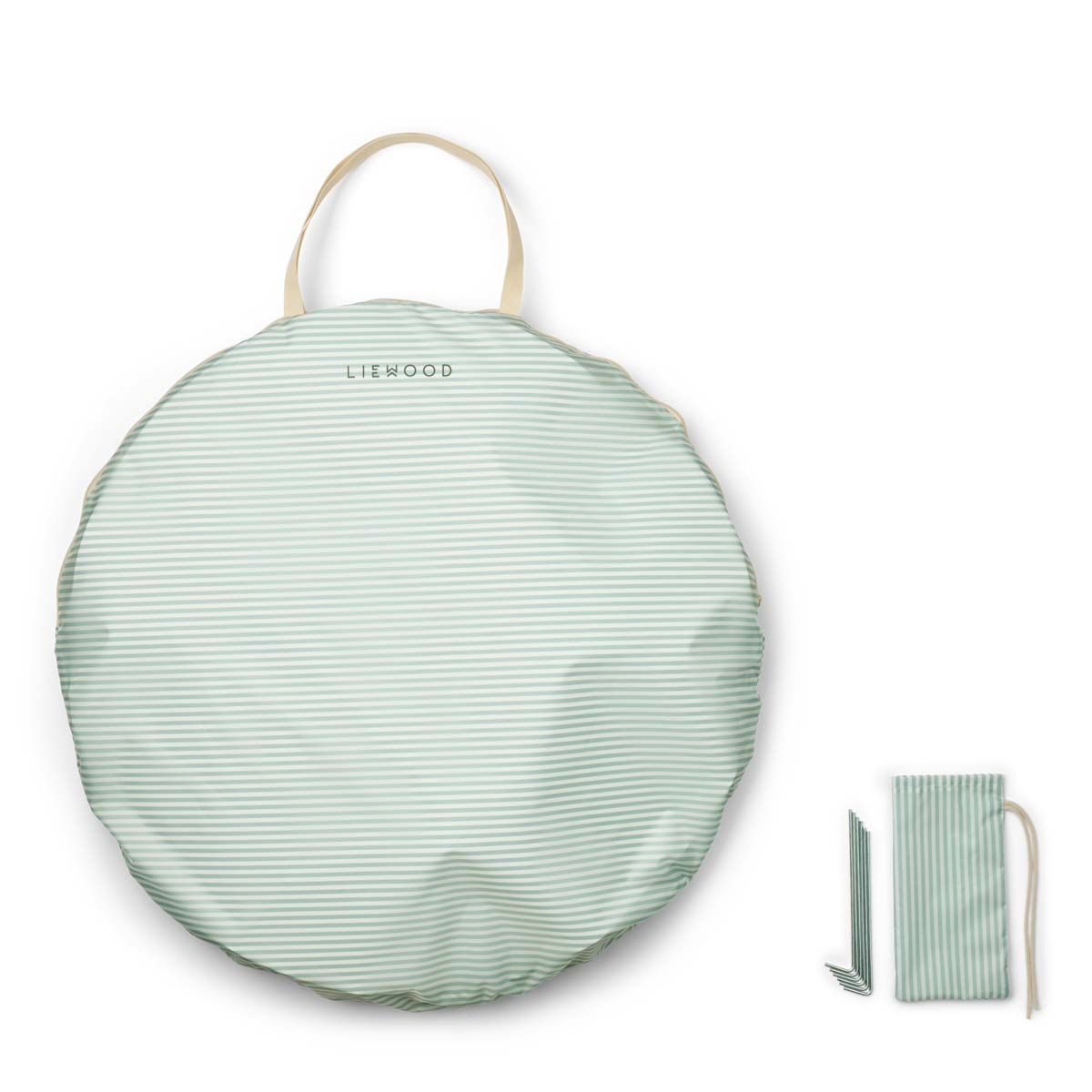 Liewood Cassie Pop Up UV telt til baby, Peppermint/Creme