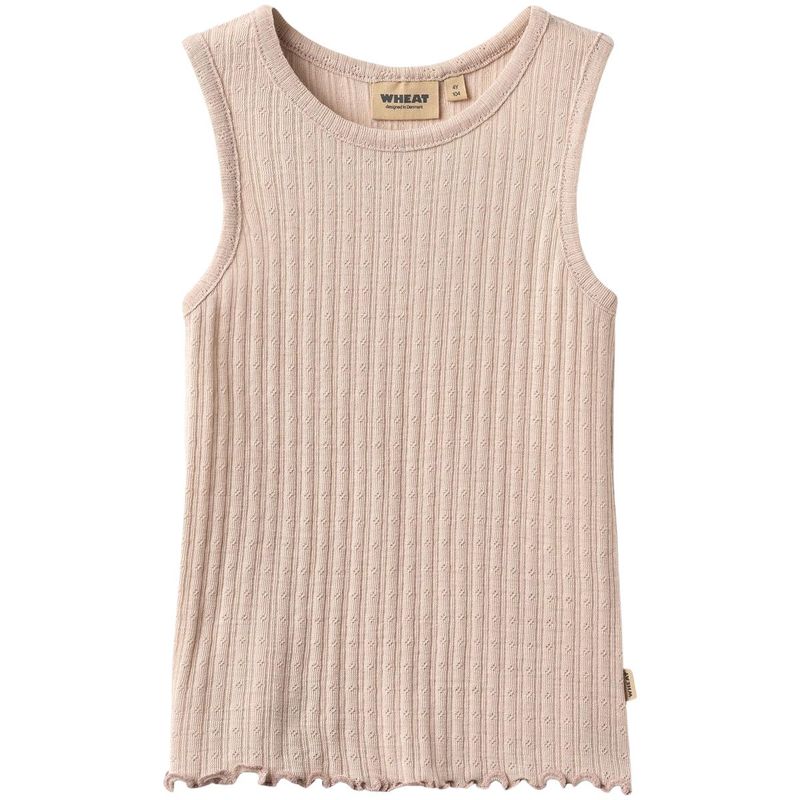 Wheat Cilia singlet i ull/silke til barn, Pale Lilac