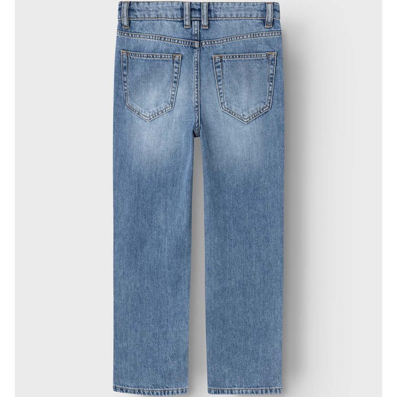 Name It Nkmryan 3418 Straight jeans, Medium Blue Denim