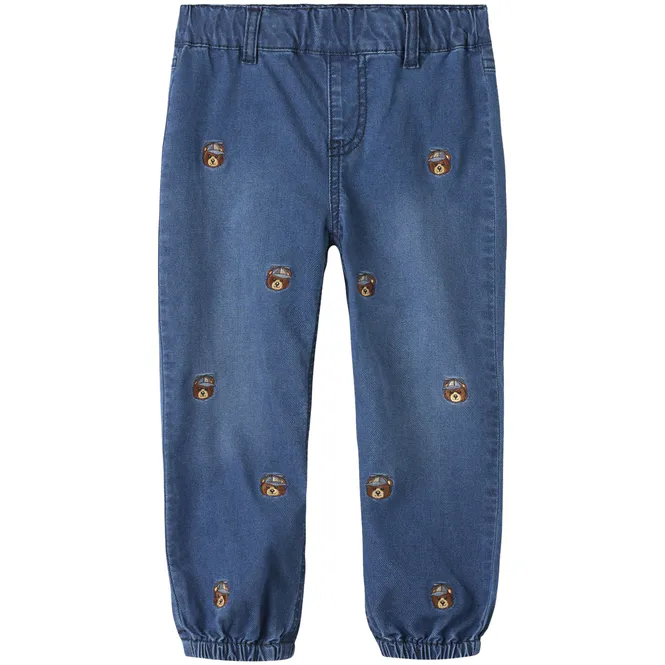 Hovedbilde Name It Nmmben baggy jeans til småbarn, Dark Blue ...