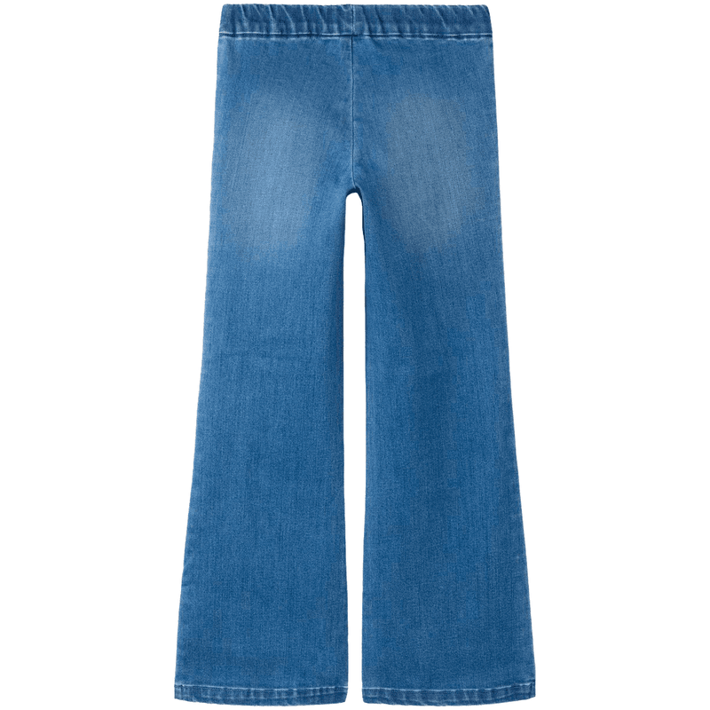 Name It Nkfpolly Bootcut jeggings til barn, Medium Blue Denim