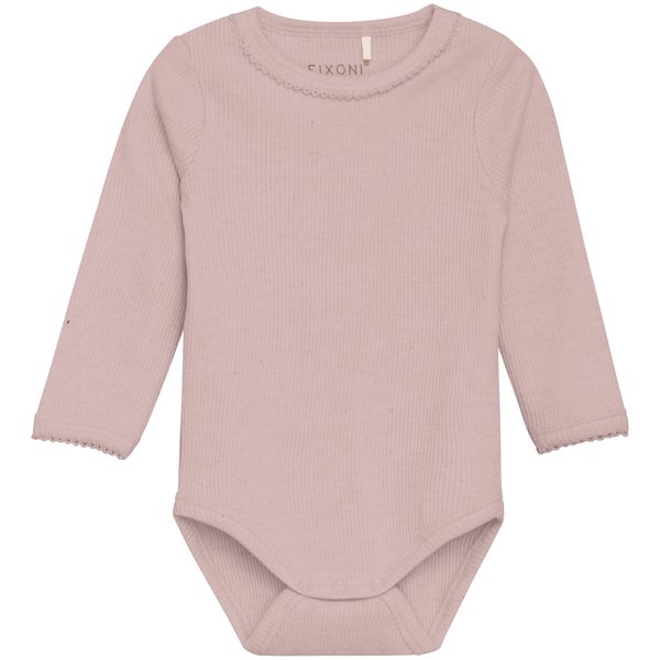 Hovedbilde Fixoni Rib body, Pale Mauve Melange