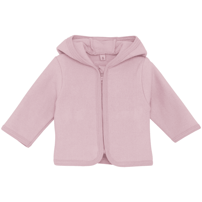 Hovedbilde Huttelihut jakke i bomullsfleece, Deauville Mauve