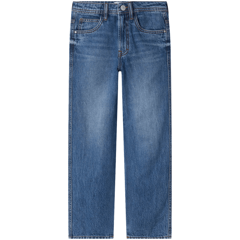 Name It Nkmryan loose-fit jeans til barn, Medium Blue Denim