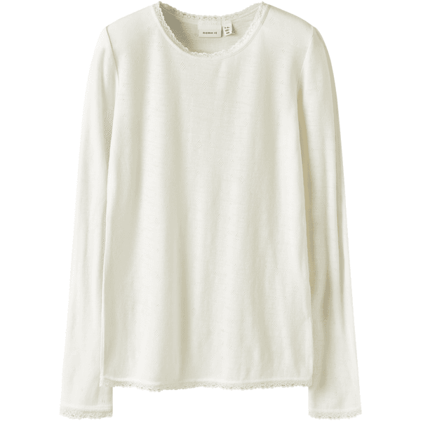 Hovedbilde Name It Nkfwang Needle genser i ull, Snow White