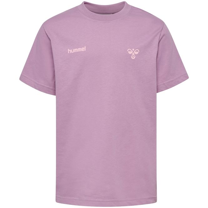 Hovedbilde Hummel Graphic t-skjorte til barn, Lavender Mist